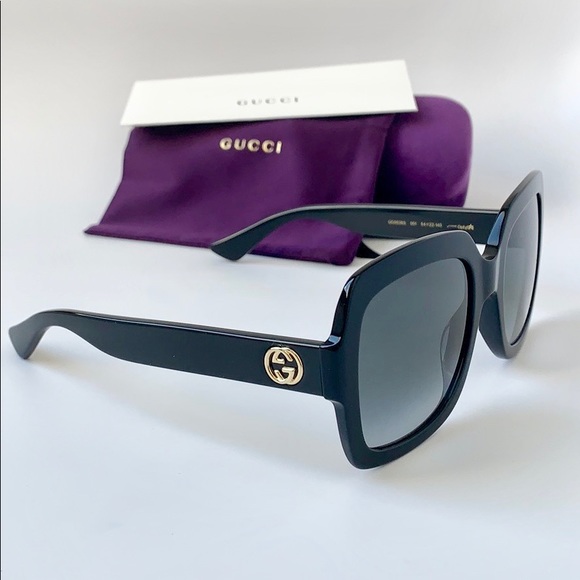 Gucci Urban Sunglasses GG0036S 001 Black - Picture 2 of 7